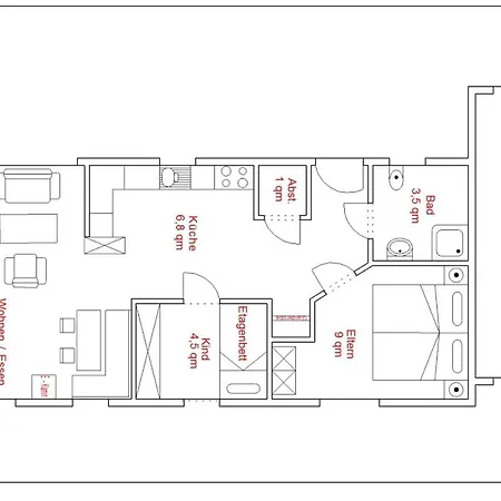 Ferienzentrum Brouwer, 75010 度假居 *