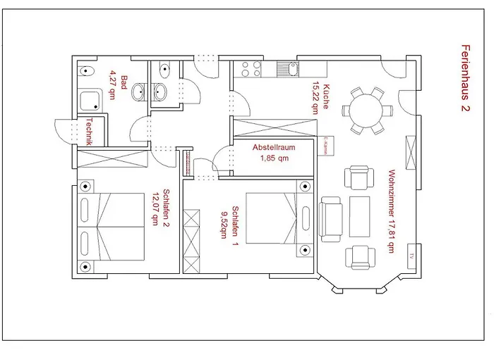 Ferienzentrum Brouwer, 75010 度假居